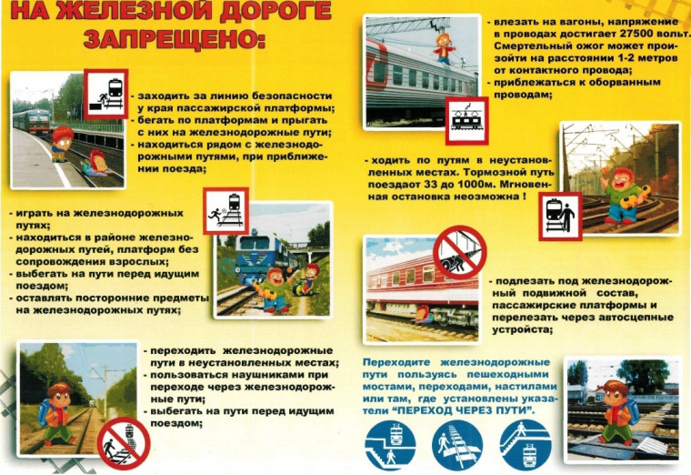 Неделя безопасности "Правила безопасного поведения на объектах железнодорожной инфраструктуры".